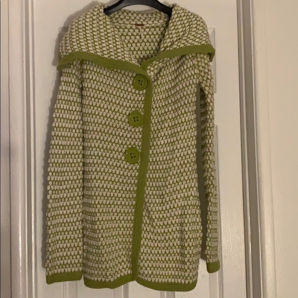 Free people sweater coat